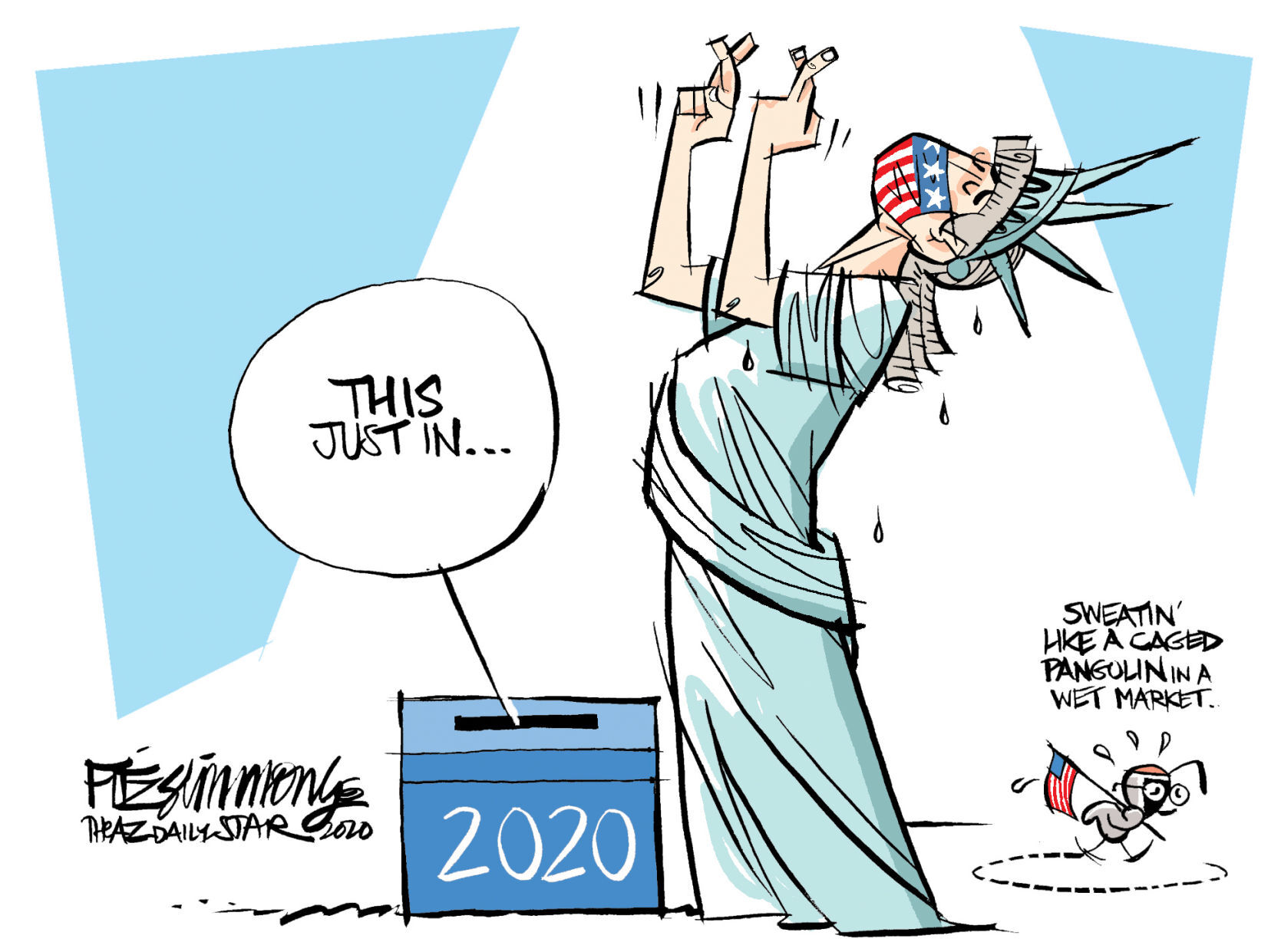 Daily Fitz Cartoon: This just in